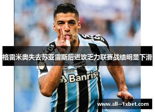 格雷米奥失去苏亚雷斯后进攻乏力联赛战绩明显下滑 格雷米奥失去苏亚雷斯后进攻乏力联赛战绩明显下滑